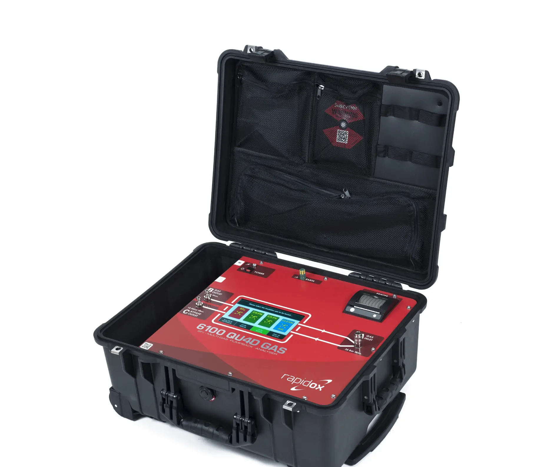 Rapidox 6100 QU4D Multi-Gas Pumpback Analyser