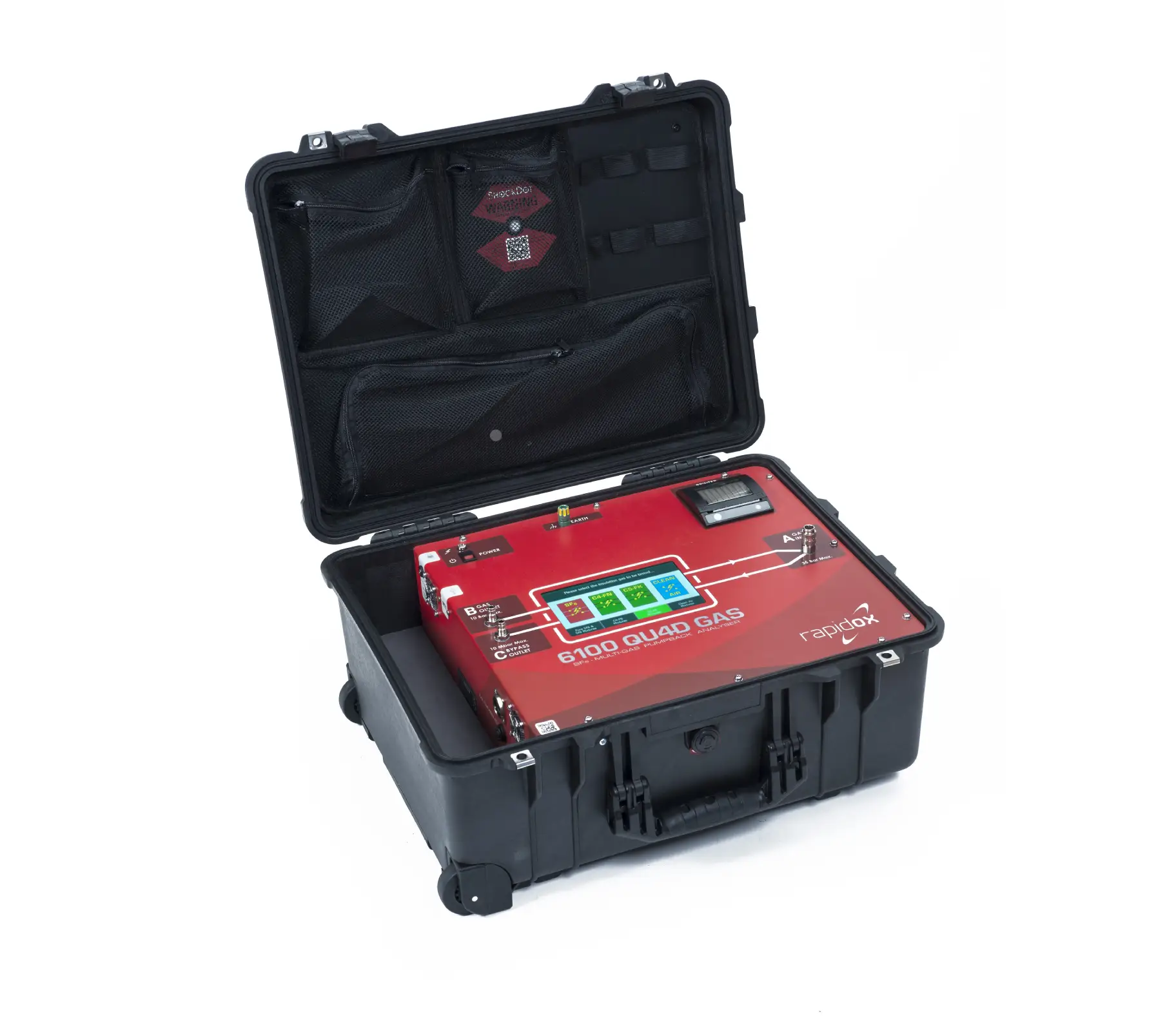Rapidox 6100 QU4D Multi-Gas Pumpback Analyser